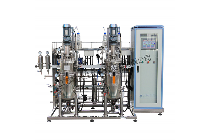 KRH-DPJ-100L二联平行不锈钢机械搅拌发酵