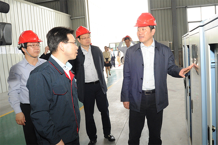 市委书记莅临公司视察