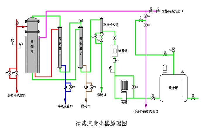 纯蒸汽发生器系统